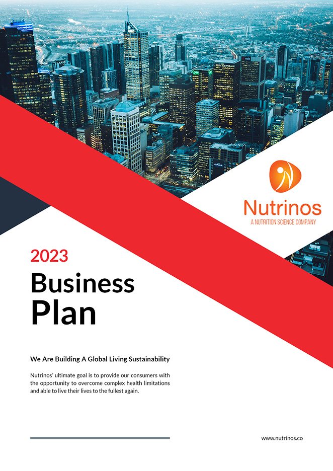 Nutrinos 2023 Business Plan for VC and Investor Initial Presentation Jan 2023 Edition